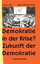Thoma Jäger, Thomas Jäger - Demokratie in der Krise ? Zukunft der Demokratie