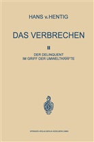 Hans Von Hentig, Hans von Hentig - Das Verbrechen II