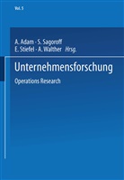 Adam, A Adam, A. Adam, Sagoroff, S Sagoroff, S. Sagoroff... - Unternehmensforschung