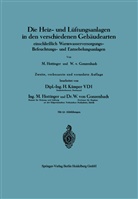 Wilhelm von Gonzenbach, Ma Hottinger, Max Hottinger - Die Heiz- und Lüftungsanlagen in den verschiedenen Gebäudearten