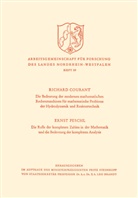 Richard Courant, Richar Courant, Richard Courant - Die Bedeutung der Modernen Mathematischen Rechenmaschinen für mathematische Probleme der Hydrodynamik und Reaktortechnik. Die Rolle der komplexen Zahlen in der Mathematik und die Bedeutung der komplexen Analysis