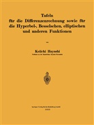 Keiichi Hayashi - Tafeln für die Differenzenrechnung sowie für die Hyperbel-, Besselschen, elliptischen und anderen Funktionen