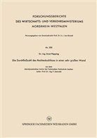 Ernst Pepping - Die Durchflußzahl des Rechteckschlitzes in einer sehr großen Wand
