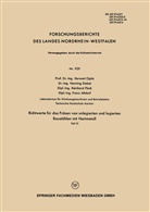 Franz Altdorf, Reinhard Fleck, Reinhard u a Fleck, Herwar Opitz, Herwart Opitz, Hennin Siebel... - Richtwerte für das Fräsen von unlegierten und legierten Baustählen mit Hartmetall