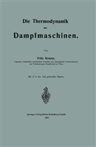 Fritz Krauss - Die Thermodynamik der Dampfmaschinen