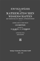 W Fr Meyer, W. Fr. Meyer, Mohrmann, H Mohrmann, H. Mohrmann - Geometrie