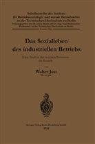 Walter Jost - Das Sozialleben des industriellen Betriebs