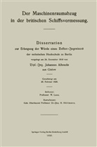 Johannes Albrecht - Der Maschinenraumabzug in der britischen Schiffsvermessung