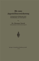 Hermann Dersch - Die neue Angestelltenversicherung