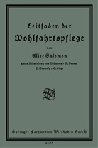 Alice Salomon - Leitfaden der Wohlfahrtspflege