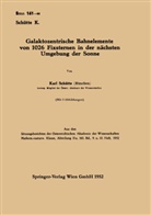 Karl Schütte - Galaktozentrische Bahnelemente von 1026 Fixsternen in der nächsten Umgebung der Sonne
