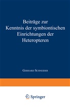 Gerhard Schneider - Beiträge zur Kenntnis der symbiontischen Einrichtungen der Heteropteren