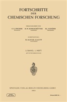 F Fischer, F G Fischer, F. G. Fischer, H Kohlschütter, H W Kohlschütter, H. W. Kohlschütter... - Fortschritte der Chemischen Forschung