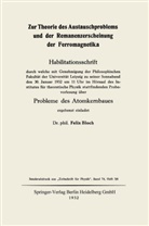 Felix Bloch - Zur Theorie des Austauschproblems und der Remanenzerscheinung der Ferromagnetika