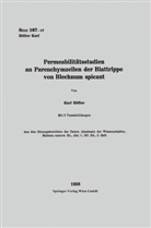 Karl Höfler - Permeabilitätsstudien an Parenchymzellen der Blattrippe von Blechnum spicant