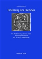 Marina Münkler - Erfahrung des Fremden
