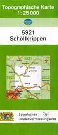 Breitband und Vermessung Landesamt für Digitalisierung, Breitband und Vermessung Landesamt für Digitalisierung - Topographische Karte Bayern Schöllkrippen