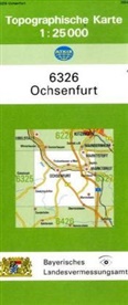 Breitband und Vermessung Landesamt für Digitalisierung, Breitband und Vermessung Landesamt für Digitalisierung - Topographische Karte Bayern Ochsenfurt