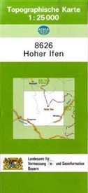 Breitband und Vermessung Landesamt für Digitalisierung, Landesam für Digitalisierung Breitband un, Breitband und Vermessung Landesamt für Digitalisierung - Topographische Karte Bayern Hoher Ifen