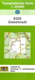 Breitband und Vermessung Landesamt für Digitalisierung, Landesam für Digitalisierung Breitband un, Breitband und Vermessung Landesamt für Digitalisierung - Topographische Karte Bayern Giebelstadt