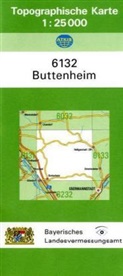 Breitband und Vermessung Landesamt für Digitalisierung, Breitband und Vermessung Landesamt für Digitalisierung - Topographische Karte Bayern Buttenheim