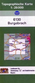 Breitband und Vermessung Landesamt für Digitalisierung, Breitband und Vermessung Landesamt für Digitalisierung - Topographische Karte Bayern Burgebrach