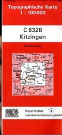 Breitband und Vermessung Landesamt für Digitalisierung, Breitband und Vermessung Landesamt für Digitalisierung - Topographische Karte Bayern Kitzingen