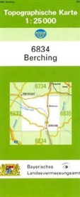 Breitband und Vermessung Landesamt für Digitalisierung, Breitband und Vermessung Landesamt für Digitalisierung - Topographische Karte Bayern Berching