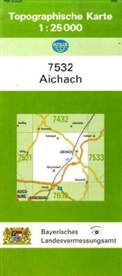 Breitband und Vermessung Landesamt für Digitalisierung, Breitband und Vermessung Landesamt für Digitalisierung - Topographische Karte Bayern Aichach