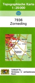 Breitband und Vermessung Landesamt für Digitalisierung, Breitband und Vermessung Landesamt für Digitalisierung - Topographische Karte Bayern Zorneding