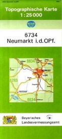 Breitband und Vermessung Landesamt für Digitalisierung, Breitband und Vermessung Landesamt für Digitalisierung - Topographische Karte Bayern Neumarkt i. d. OPf.