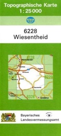 Breitband und Vermessung Landesamt für Digitalisierung, Breitband und Vermessung Landesamt für Digitalisierung - Topographische Karte Bayern Wiesentheid