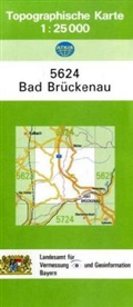 Breitband und Vermessung Landesamt für Digitalisierung, Breitband und Vermessung Landesamt für Digitalisierung - Topographische Karte Bayern Bad Brückenau