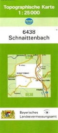 Breitband und Vermessung Landesamt für Digitalisierung, Breitband und Vermessung Landesamt für Digitalisierung - Topographische Karte Bayern Schnaittenbach