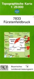 Breitband und Vermessung Landesamt für Digitalisierung, Breitband und Vermessung Landesamt für Digitalisierung - Topographische Karte Bayern Fürstenfeldbruck