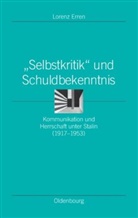 Lorenz Erren - Selbstkritik und Schuldbekenntnis