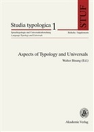 Walte Bisang, Walter Bisang - Aspects of Typology and Universals