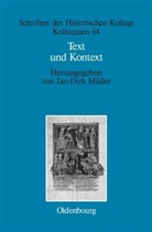 Jan-Dir Müller, Jan-Dirk Müller, Elisabeth Müller-Luckner - Text und Kontext