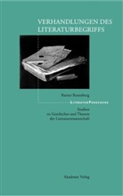 Rainer Rosenberg - Verhandlungen des Literaturbegriffs