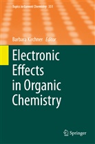 Barbar Kirchner, Barbara Kirchner - Electronic Effects in Organic Chemistry