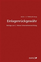 Georg Eckert, Hanns F. Hügel, Hans-Georg Koppensteiner, Karsten Schmidt, Ulrich Torggler, Susanne Kalss... - Einlagenrückgewähr 2. Wiener Unternehmensrechtstag