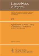 Garrido, L Garrido, L. Garrido - Applications of Field Theory to Statistical Mechanics
