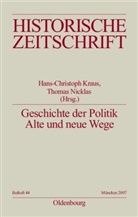Hans-Christo Kraus, Hans-Christof Kraus, Nicklas, Nicklas, Thomas Nicklas - Geschichte der Politik
