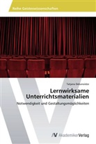 Tatjana Dekanoidze - Lernwirksame Unterrichtsmaterialien