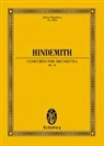 Paul Hindemith, Giselher Schubert - Konzert für Orchester op.38, Partitur