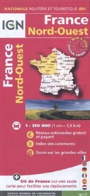 1M801, XXX - IGN Karten, Nationale Routière (et Touristique) - Bl.801: France nord ouest