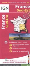 1M804, XXX - IGN Karten, Nationale Routière (et Touristique) - Bl.804: France sud Est -ancienne édition-