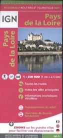 Collectif, REG07 - IGN Karten, Nationale Routière (et Touristique) - Bl.R07: Pays de la Loire