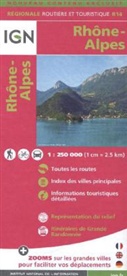 Collectif, REG14 - IGN Karten, Nationale Routière (et Touristique) - Bl.R14: R14 RHONE ALPES