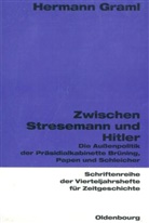Hermann Graml - Zwischen Stresemann und Hitler